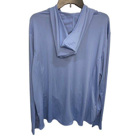 Baleaf Full Zip Hoodie UPF 50+ Womens 3XL‎ Thumbholes Blue - Picture 2 of 6